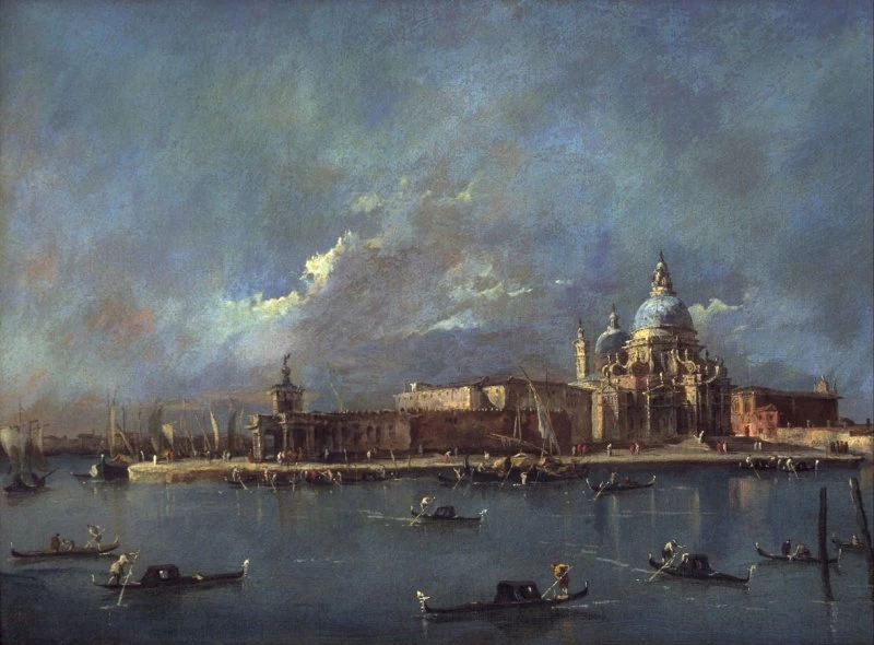 L'Antica Dogana e la Chiesa di Santa Maria della Salute - Fitzwilliam Museum